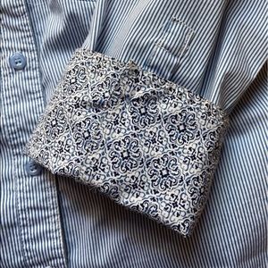 Rebecca Malone Button Down Blouse